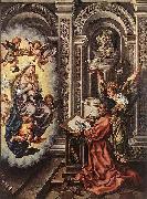 St Luke Painting the Madonna by Jan Mabuse, Jan Mabuse